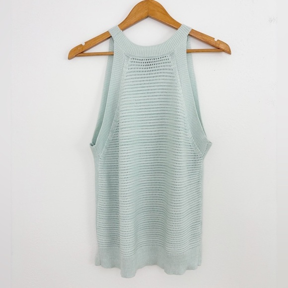Ann Taylor Light Green Sleeveless Sweater - Picture 8 of 15